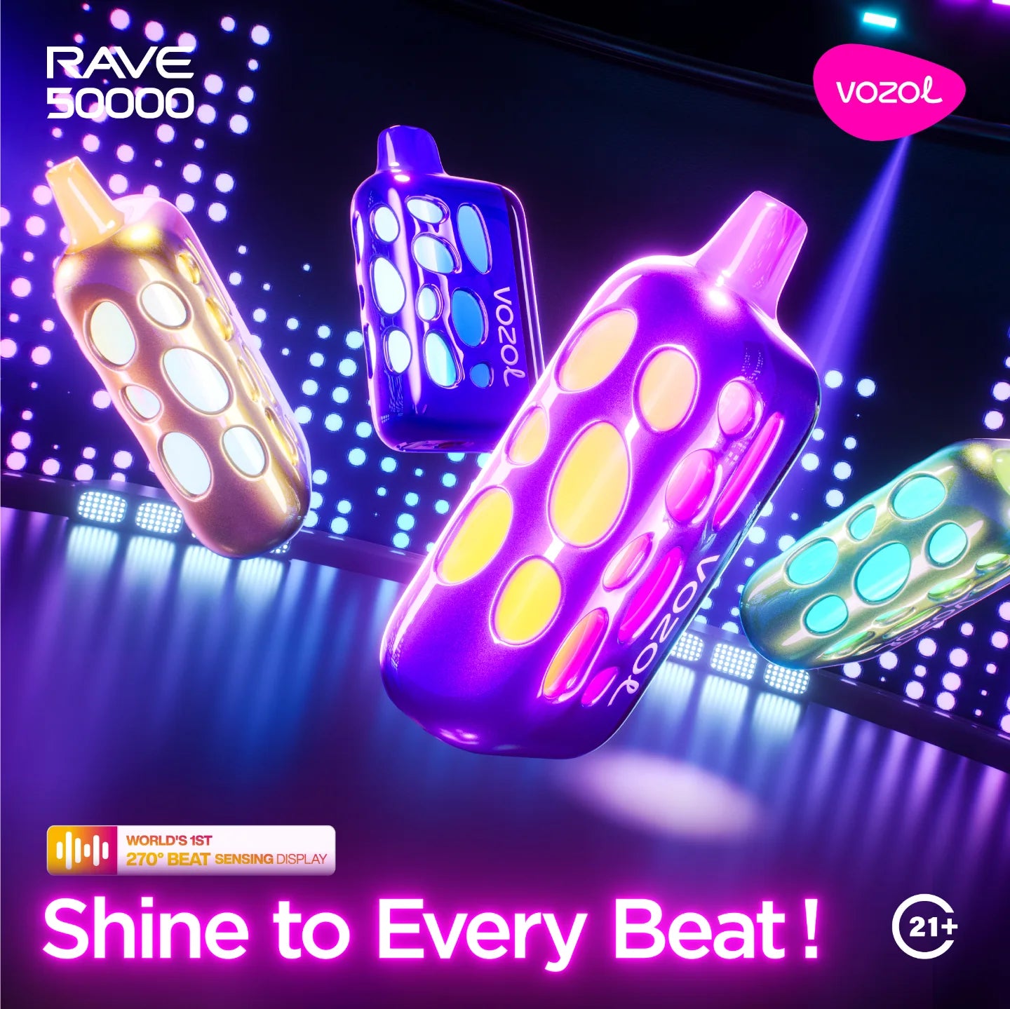 Vozol Rave 50000