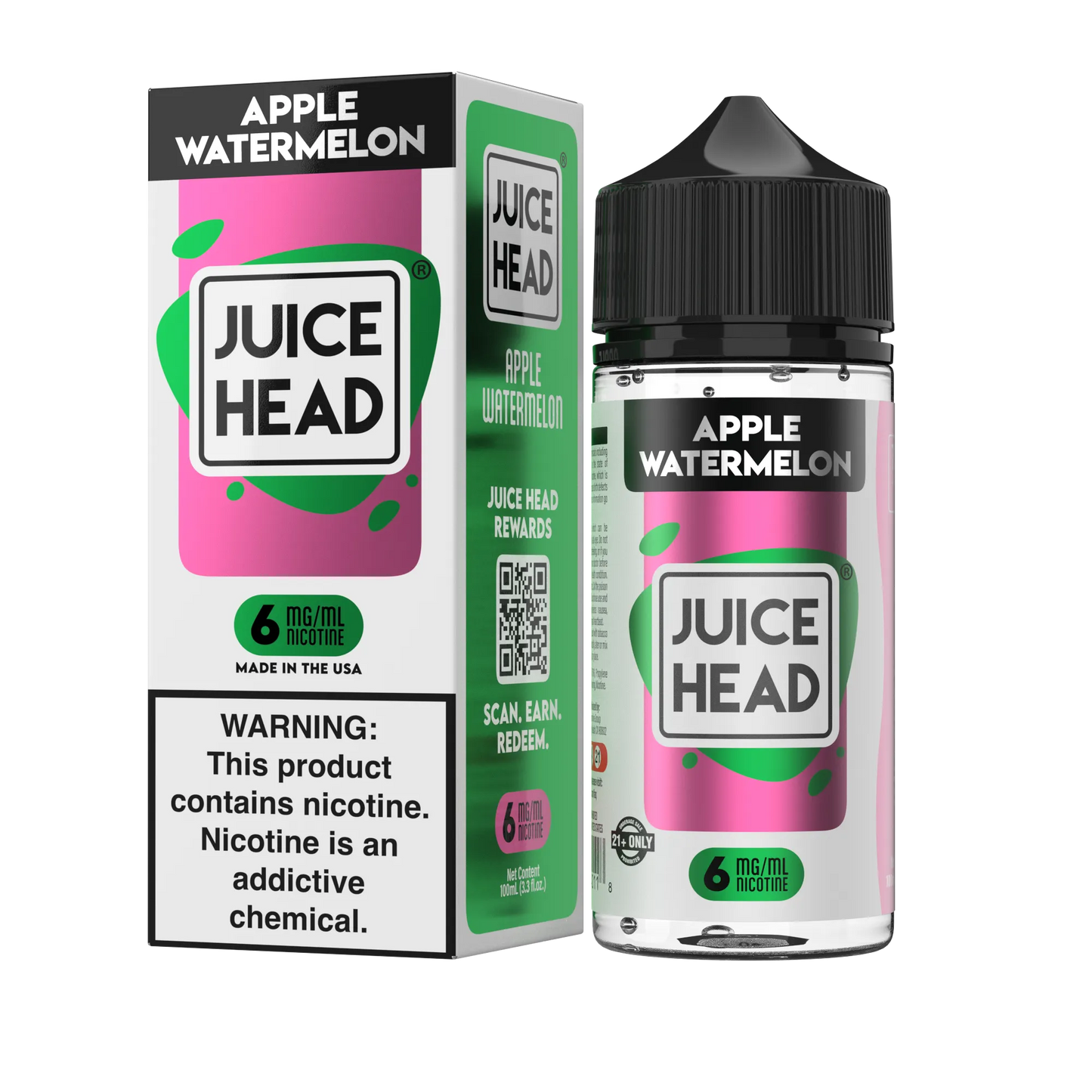 Juice Head E-Liquid 100ml (3/6mg)