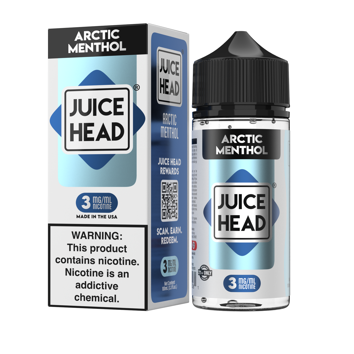 Juice Head E-Liquid 100ml (3/6mg)
