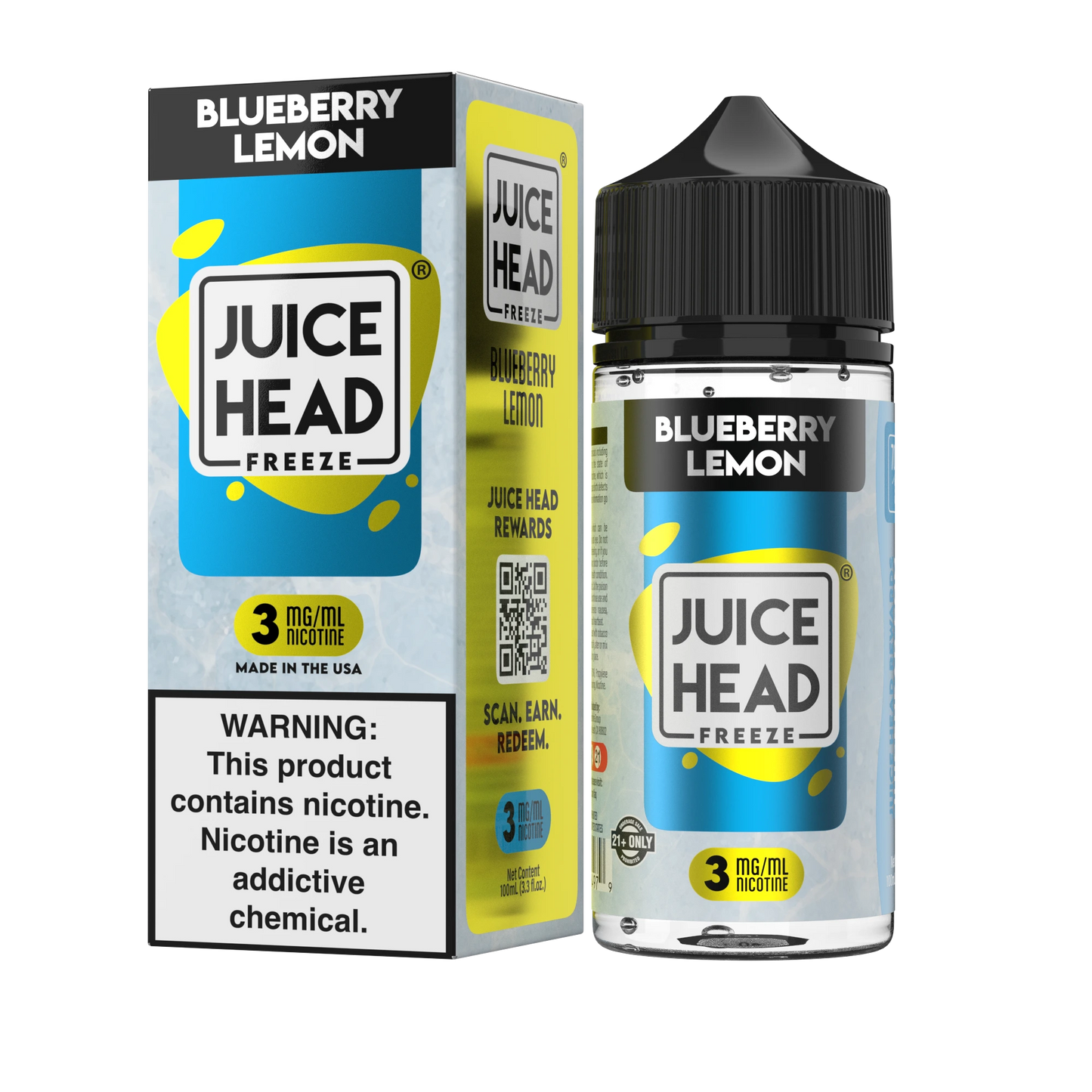 Juice Head E-Liquid 100ml (3/6mg)