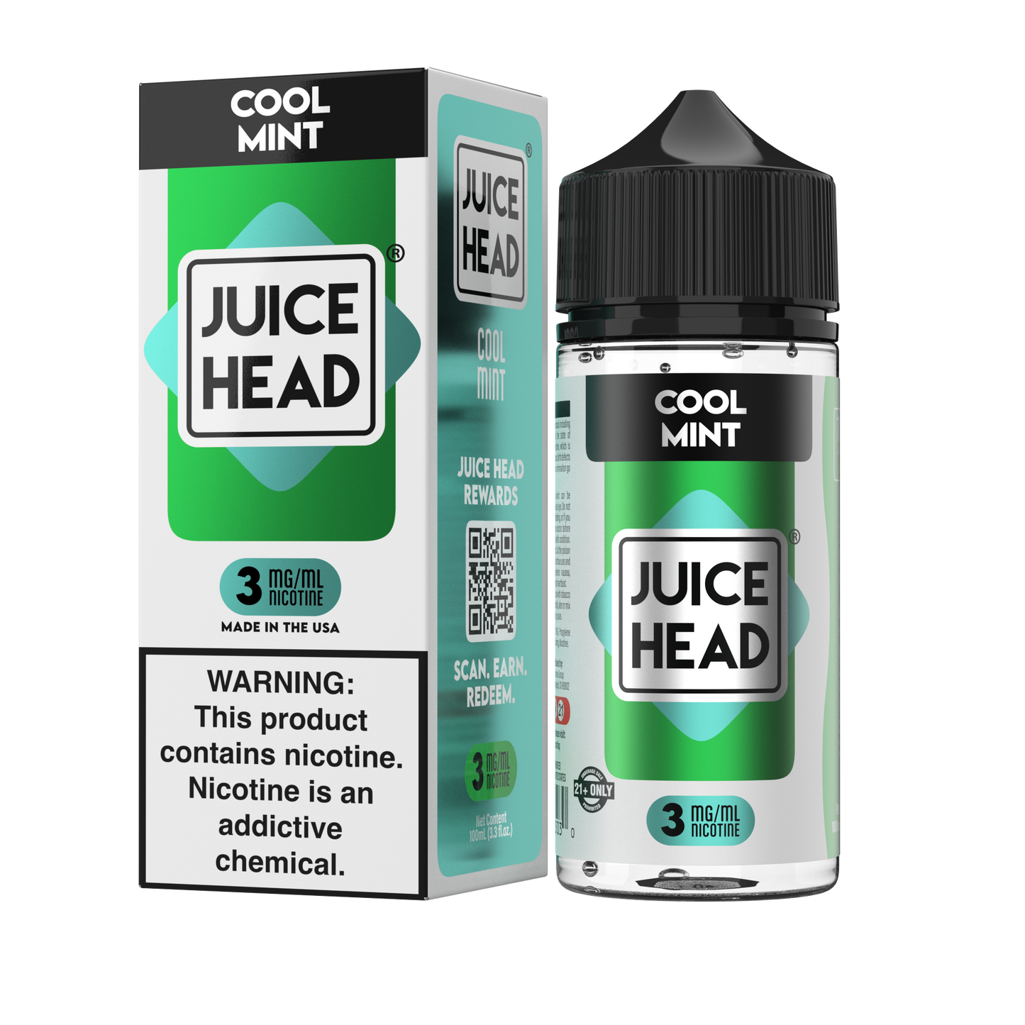 Juice Head E-Liquid 100ml (3/6mg)