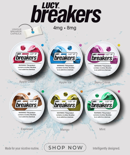 Lucy Breakers Capsule Nicotine Pouches