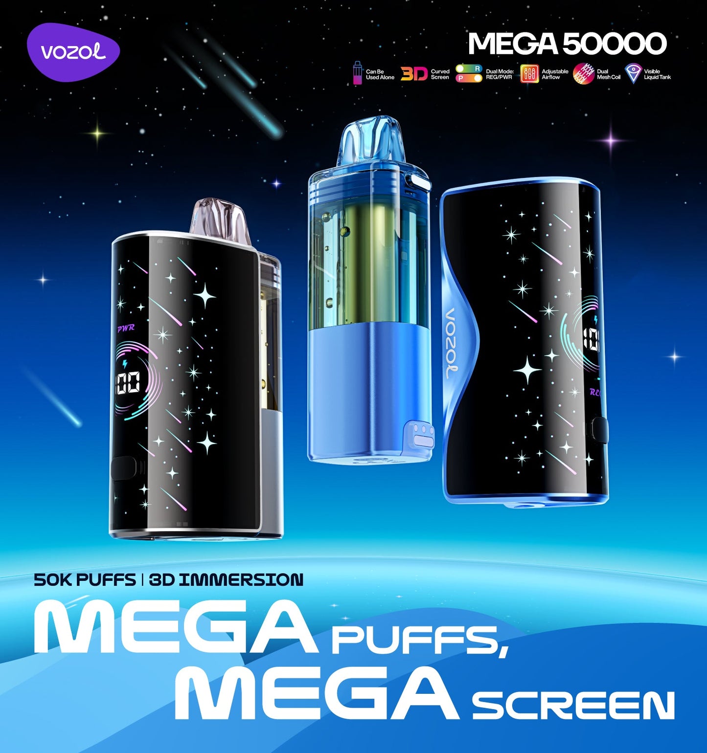 🎁 Vozol Mega 50K Pod (Discount)