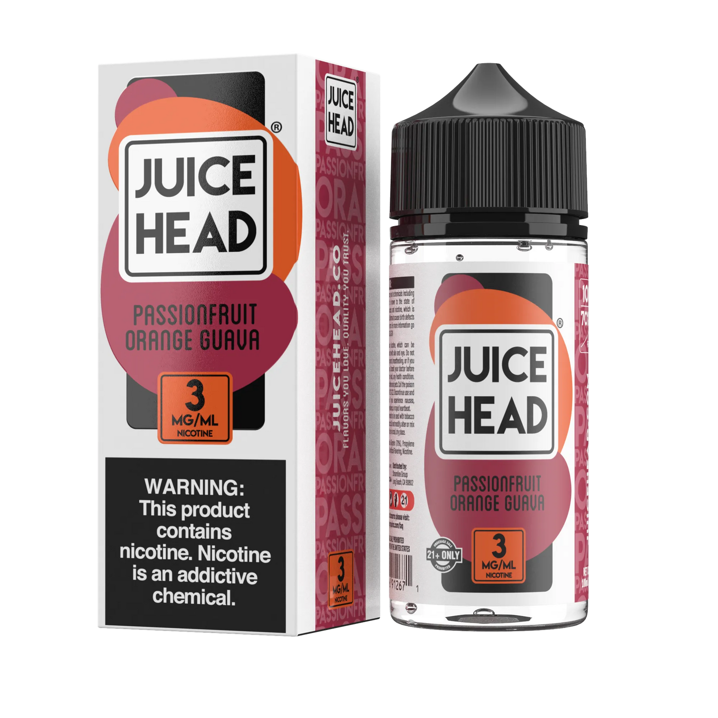 Juice Head E-Liquid 100ml (3/6mg)