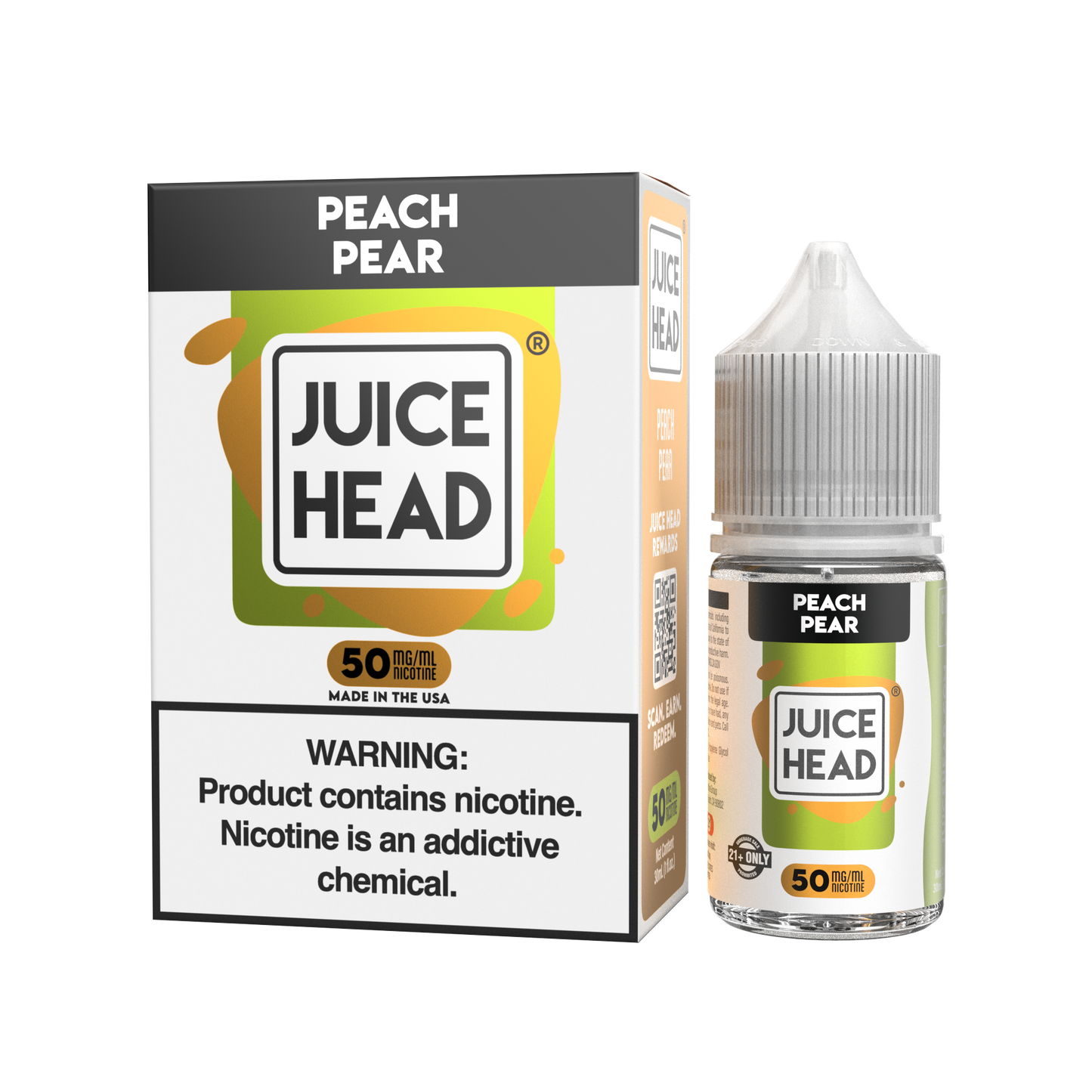 Juice Head E-Liquid Salt 30ml (25/35/50mg)