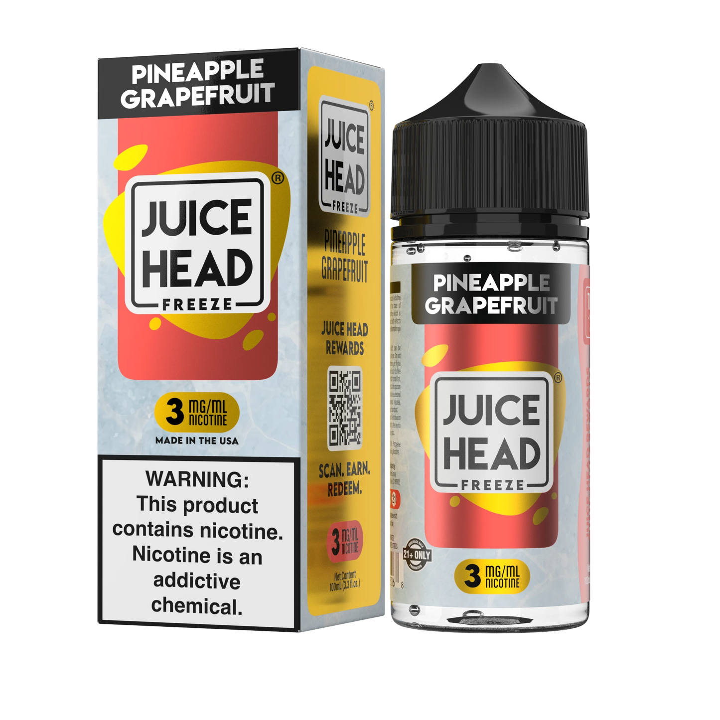 Juice Head E-Liquid 100ml (3/6mg)