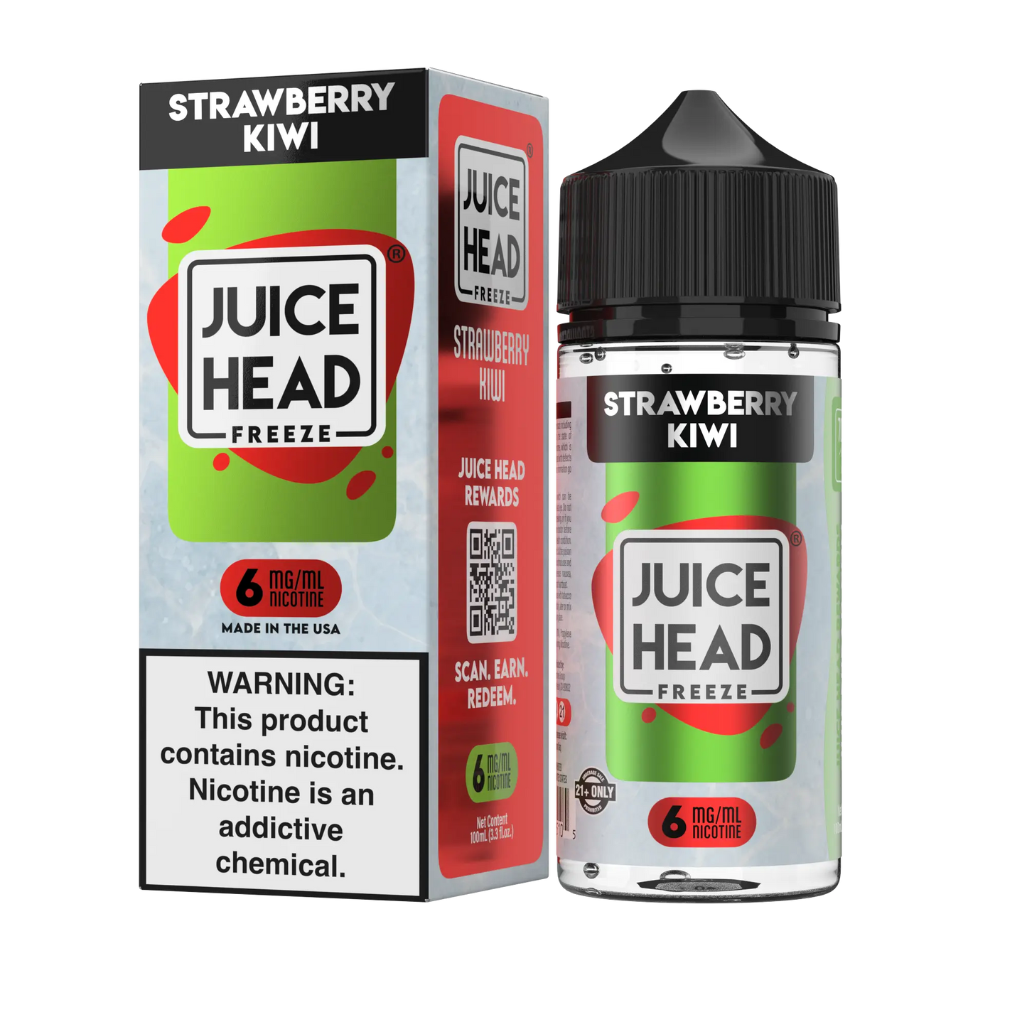 Juice Head E-Liquid 100ml (3/6mg)
