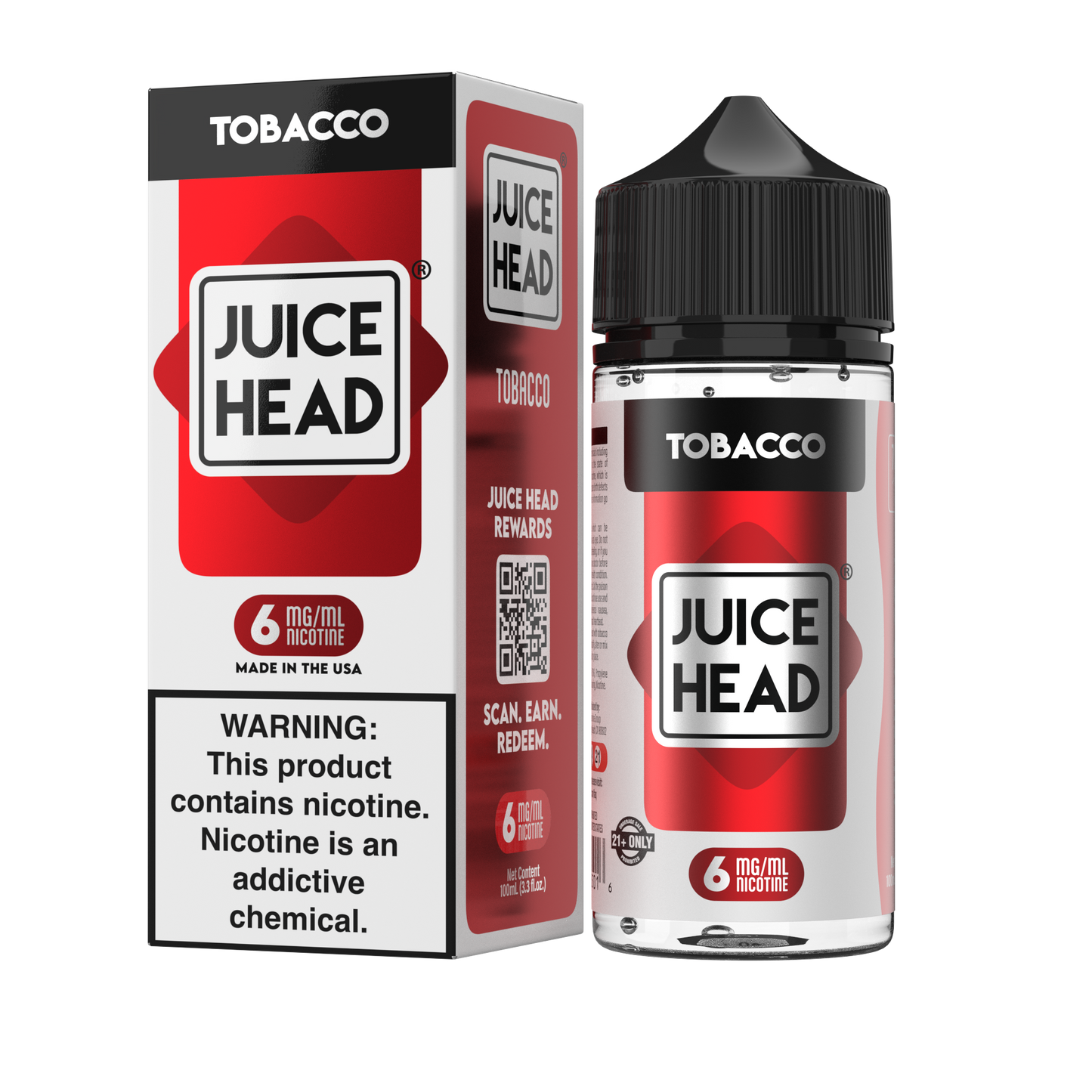 Juice Head E-Liquid 100ml (3/6mg)