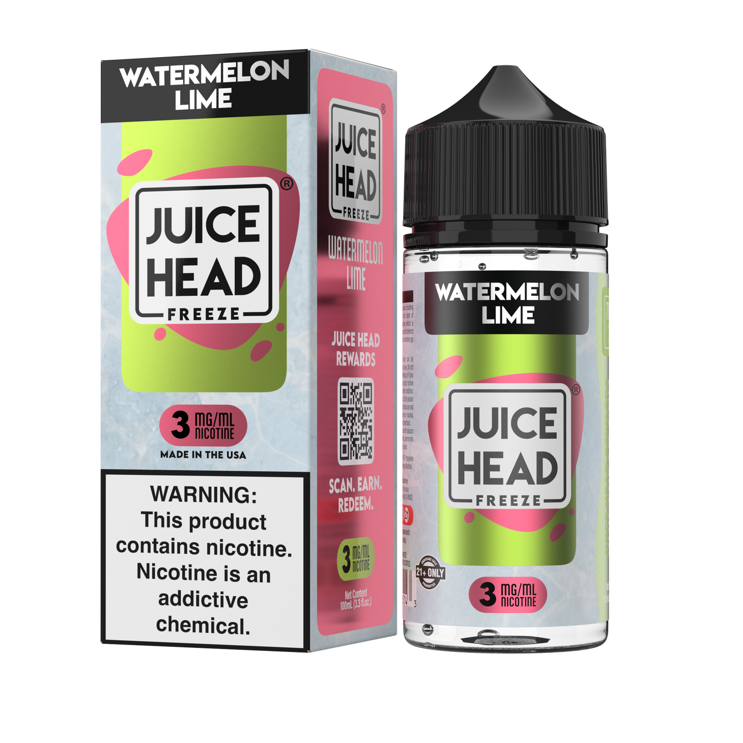 Juice Head E-Liquid 100ml (3/6mg)