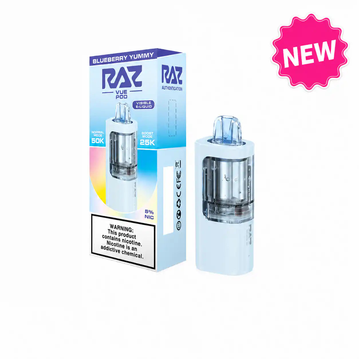 RAZ VUE 50K Pods