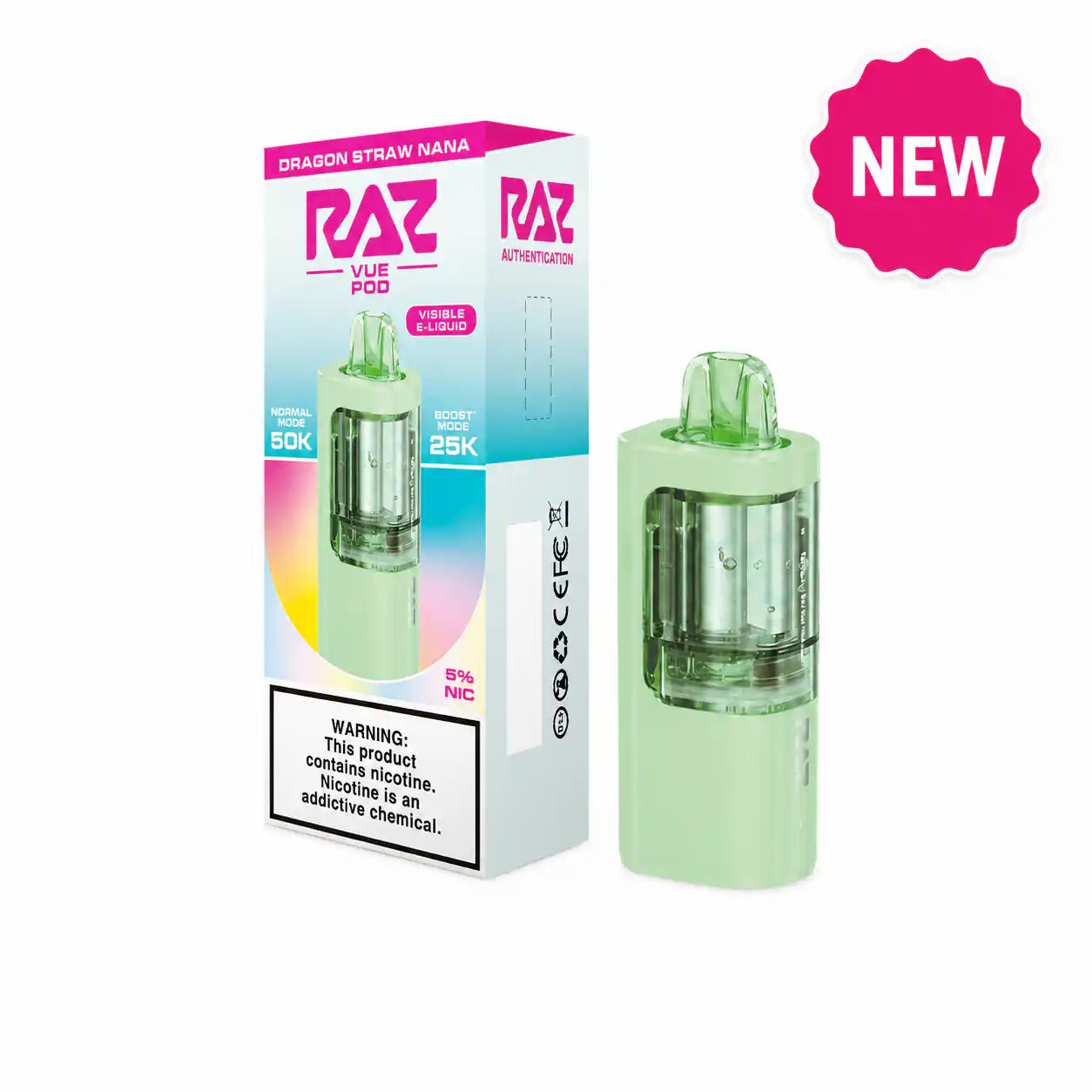RAZ VUE 50K Pods