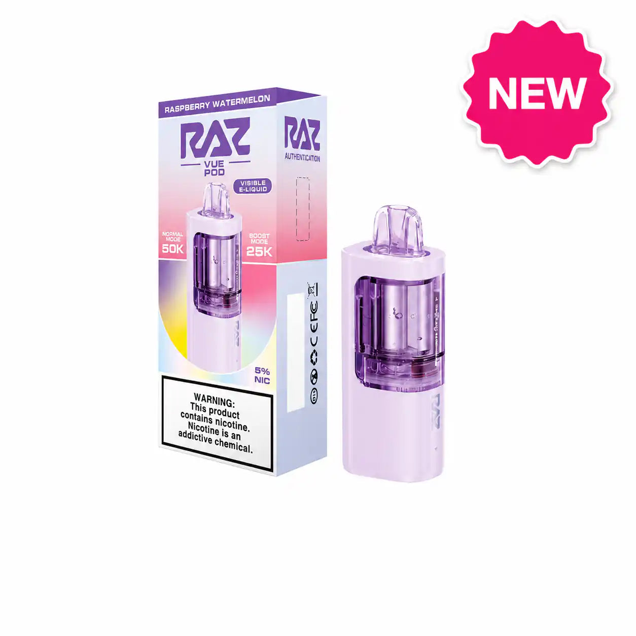 RAZ VUE 50K Pods