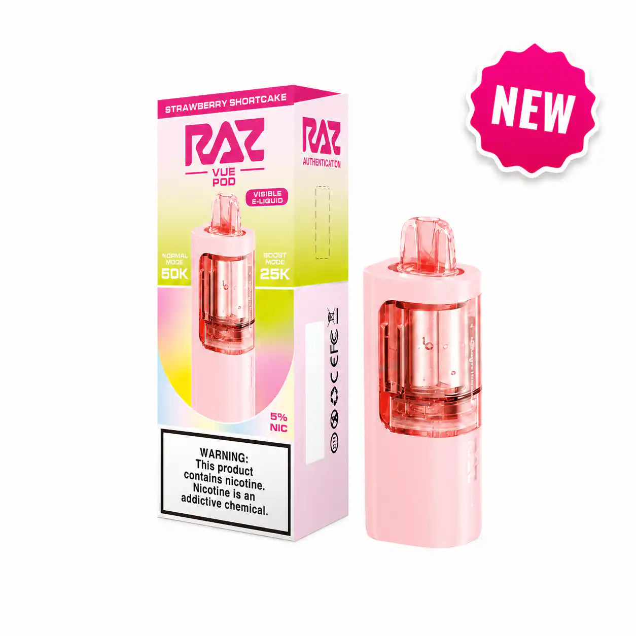 RAZ VUE 50K Pods