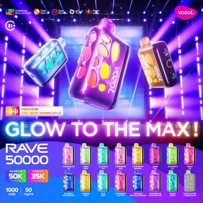 Vozol Rave 50000